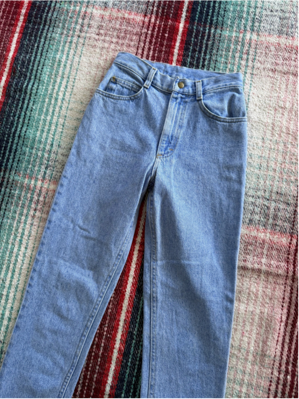 Vintage L.L. Bean Light Wash Slim Fit Jeans 25x29